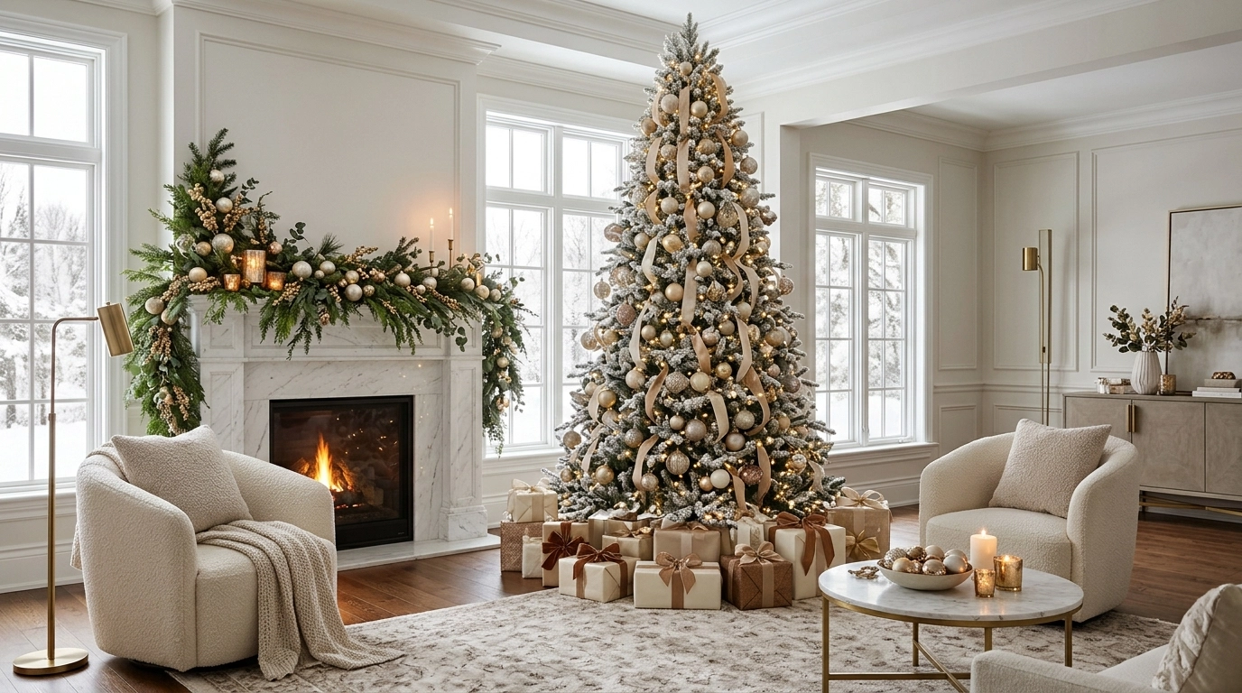 luxury christmas home decor ideas